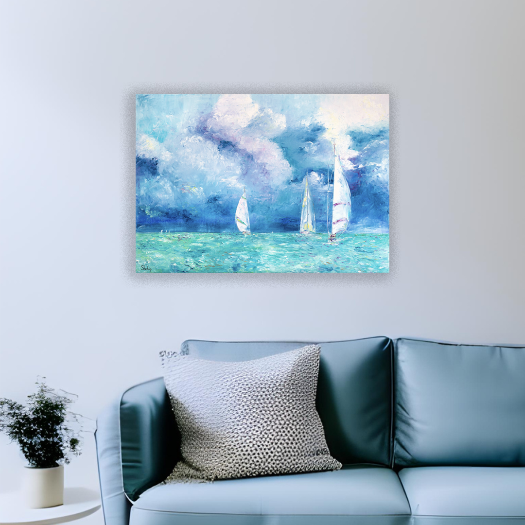 Art Room Tips Vol.1 清爽：青いアートで涼む夏 | TRiCERA ART CLiP